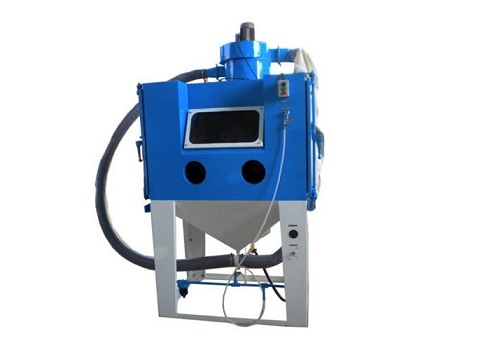 cabinate-type-abrasive-blasting-machine